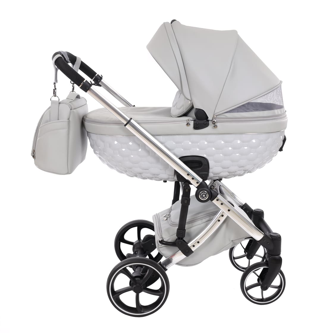 Antes Baby 2 in 1 Bubble Total Grey Telaio Silver