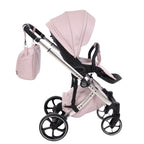 Antes Baby 2 in 1 Bubble Rosa/Silver Nav. Glossy Telaio Silver