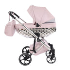 Trio Antes Baby Bubble Rosa/Silver Nav. Glossy Telaio Silver