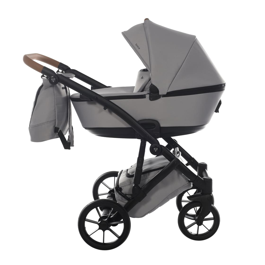 Space V3 2 in 1 Light Grey Telaio Nero