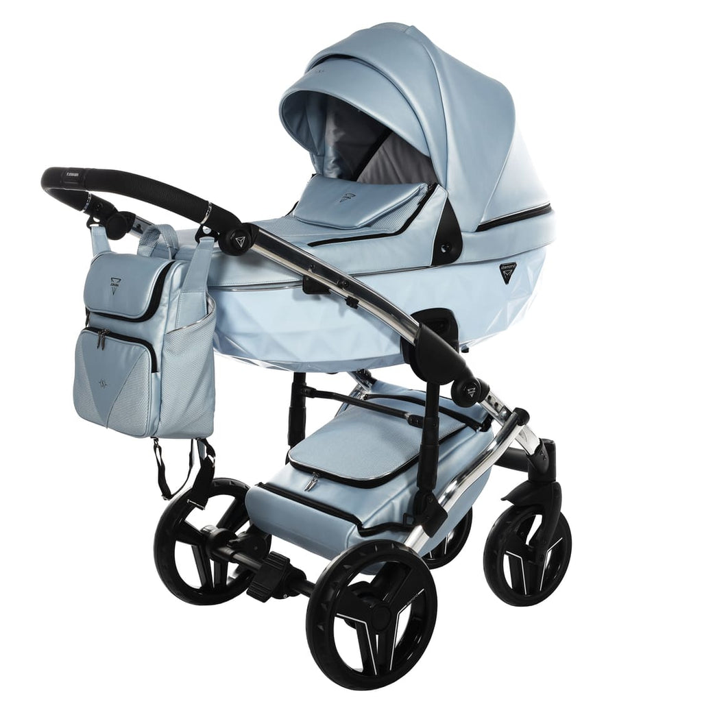 Diamond S Class V3 3 in 1 Azzurro Telaio Silver Dettagli Nero