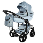 Diamond S Class V3 3 in 1 Azzurro Telaio Silver Dettagli Nero