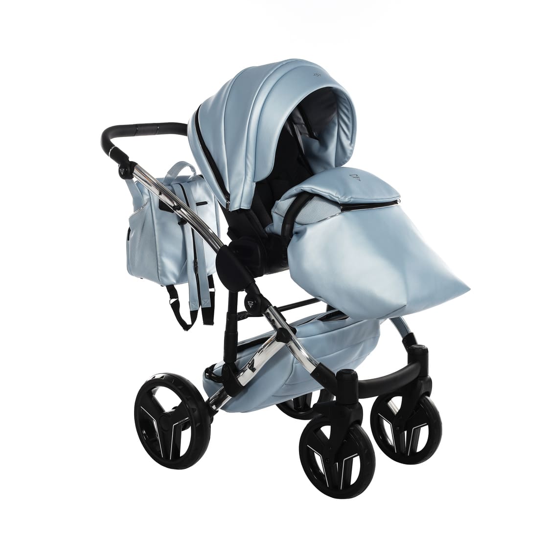 Diamond S Class V3 3 in 1 Azzurro Telaio Silver Dettagli Nero