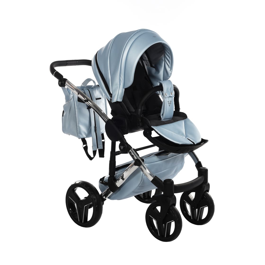 Diamond S Class V3 3 in 1 Azzurro Telaio Silver Dettagli Nero