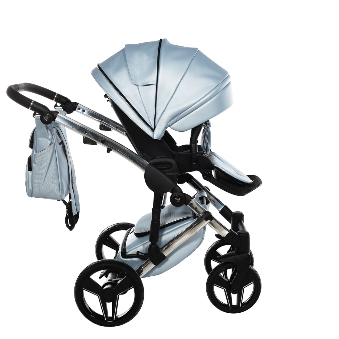 Diamond S Class V3 3 in 1 Azzurro Telaio Silver Dettagli Nero