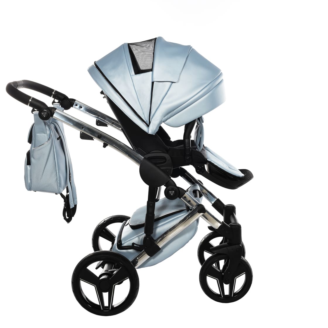 Diamond S Class V3 3 in 1 Azzurro Telaio Silver Dettagli Nero