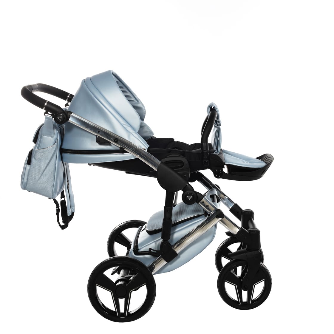 Diamond S Class V3 3 in 1 Azzurro Telaio Silver Dettagli Nero