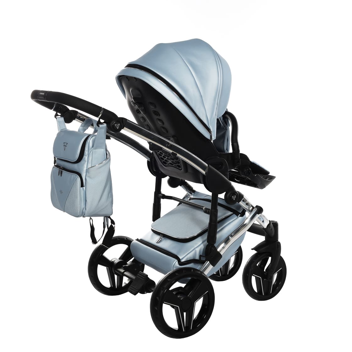 Diamond S Class V3 3 in 1 Azzurro Telaio Silver Dettagli Nero