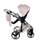 Trio Diamond Heart Collection V3 3 in 1 Ecopelle Rosa/Silver Telaio Silver