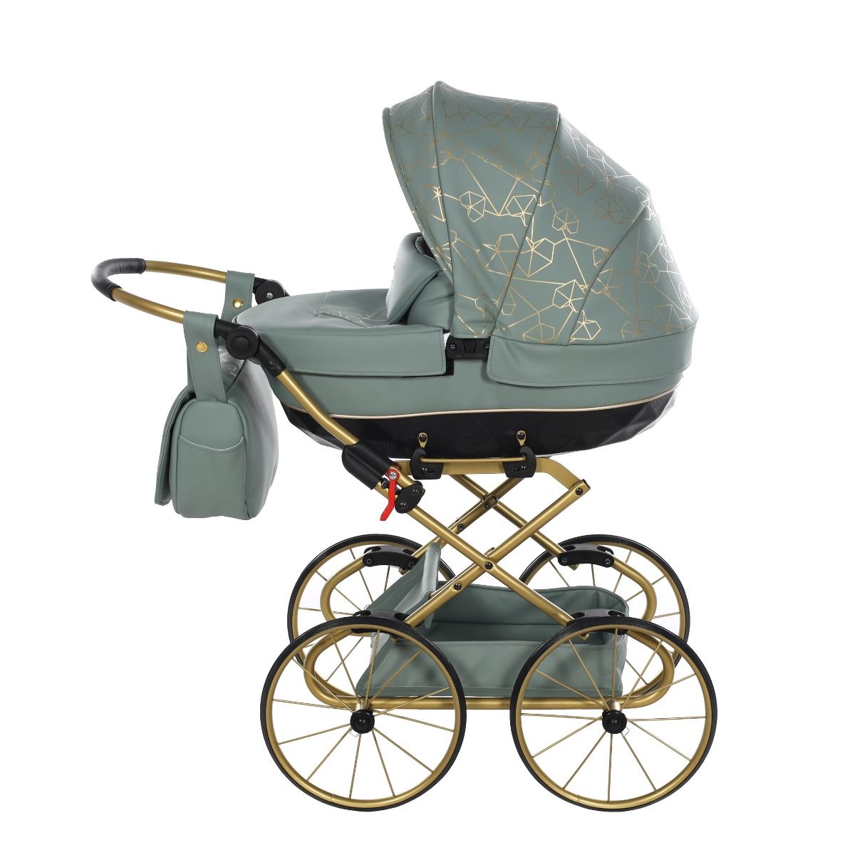 Junama Heart Mini Classic Verde/Oro Giallo