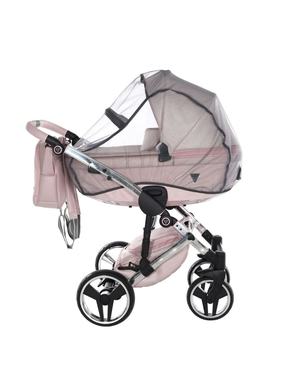 Trio Diamond Dolce V3 3 in 1 Ecopelle Pink Telaio Silver