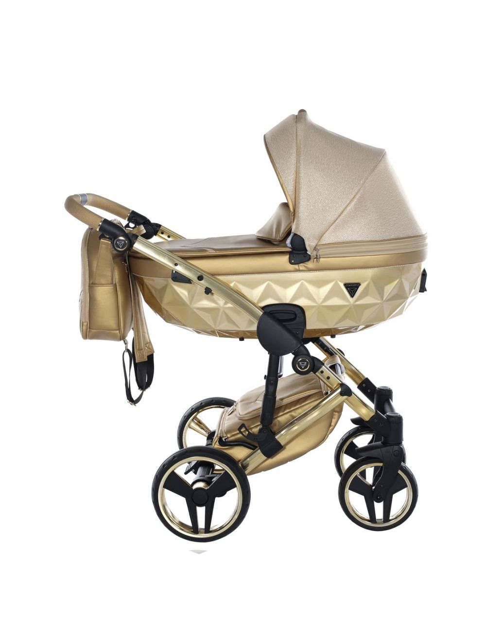 Trio Diamond Dolce V3 3 in 1 Ecopelle Gold Telaio Gold