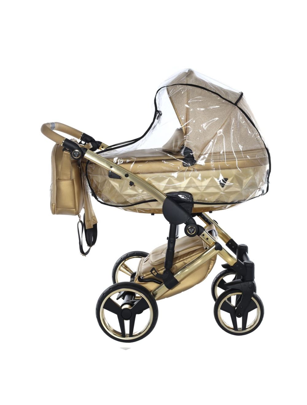 Trio Diamond Dolce V3 3 in 1 Ecopelle Gold Telaio Gold