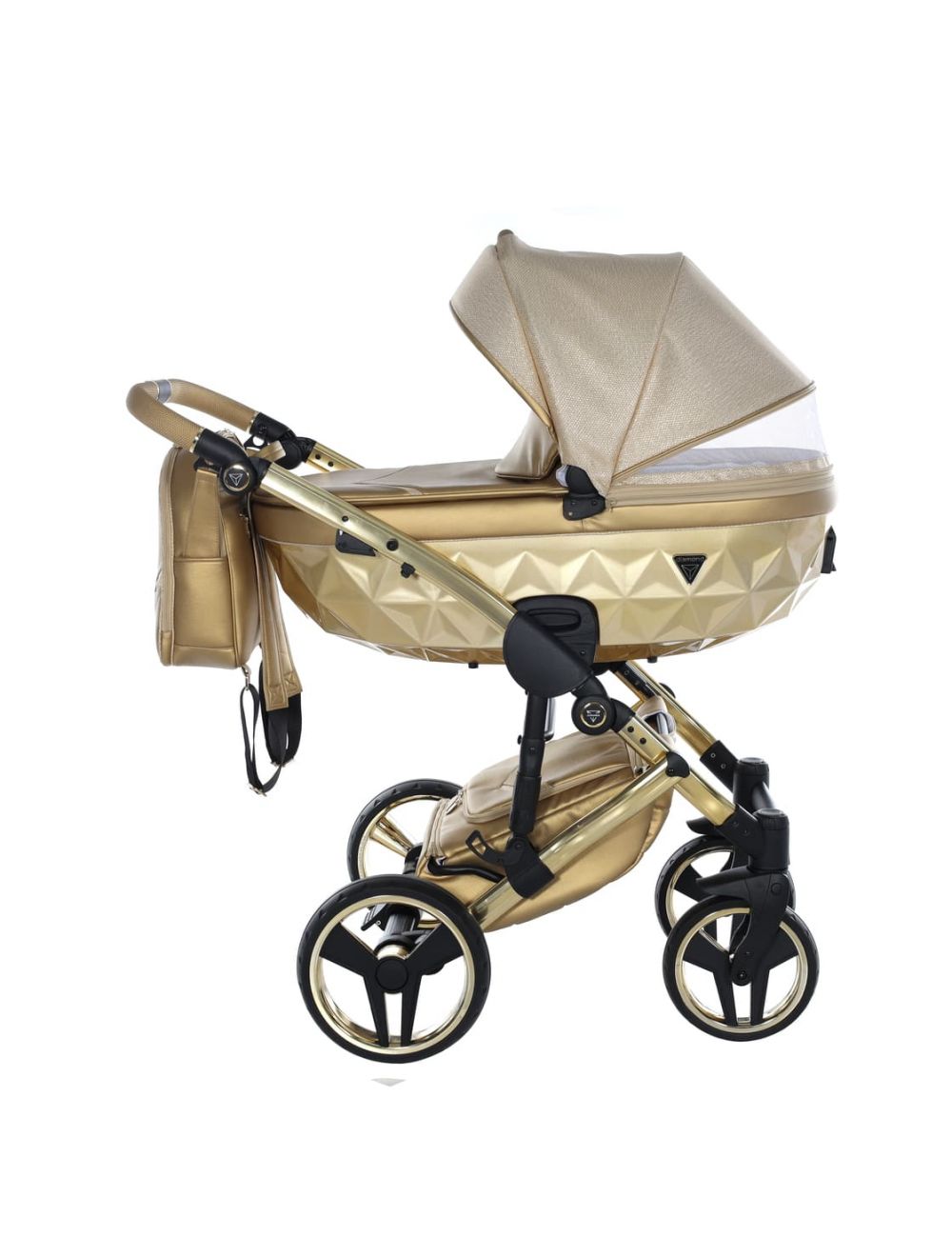 Trio Diamond Dolce V3 3 in 1 Ecopelle Gold Telaio Gold