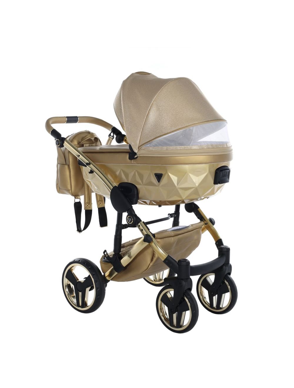 Junama Diamond Dolce V3 2 in 1 Ecopelle Gold Telaio Gold