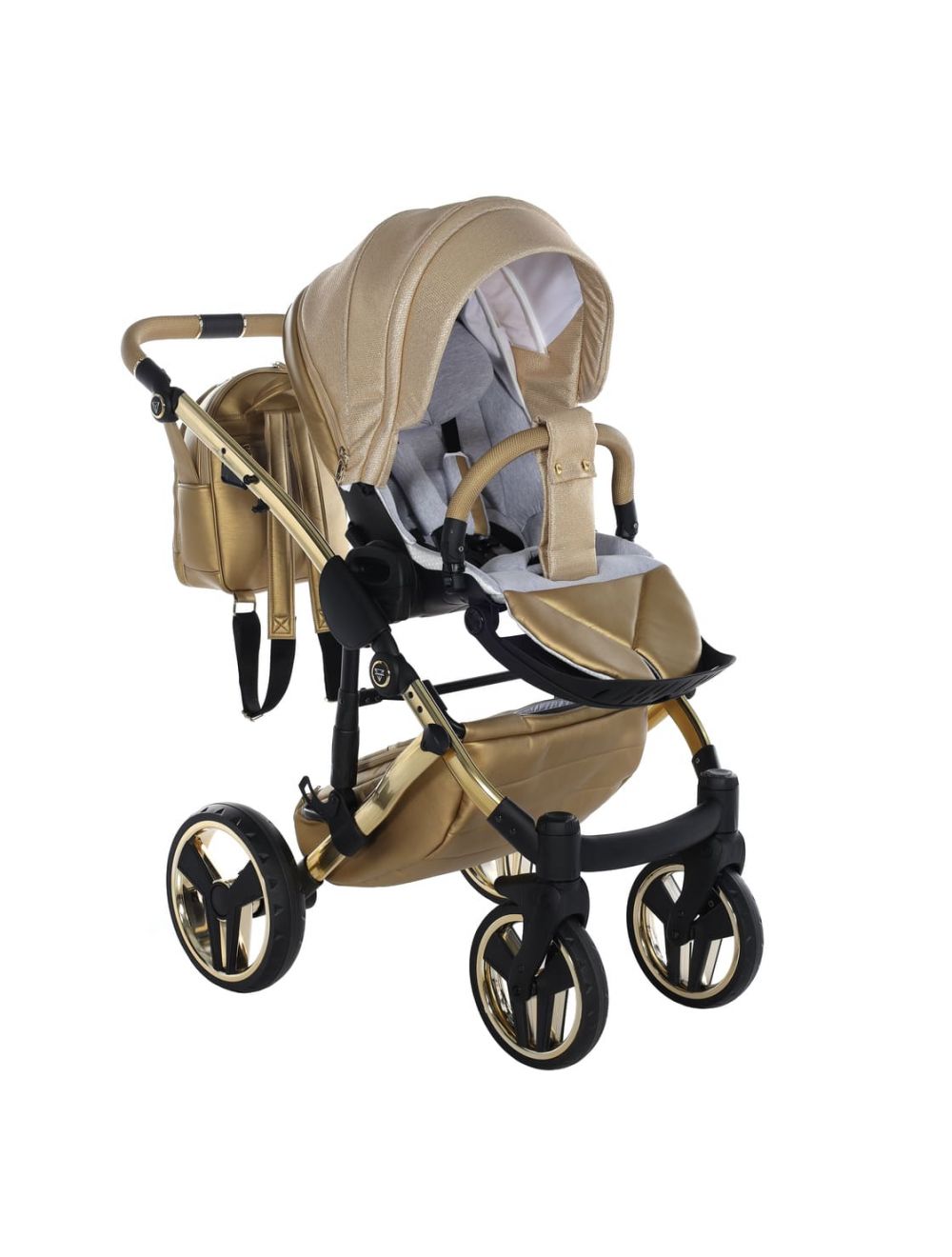 Trio Diamond Dolce V3 3 in 1 Ecopelle Gold Telaio Gold