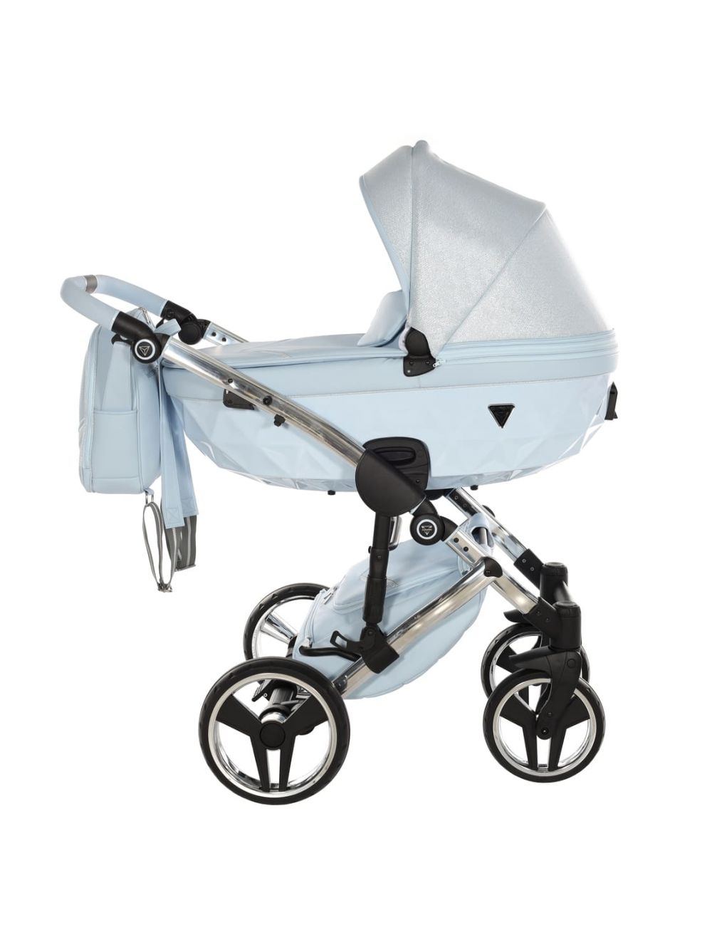 Trio Diamond Dolce V3 3 in 1 Ecopelle Blue Telaio Silver