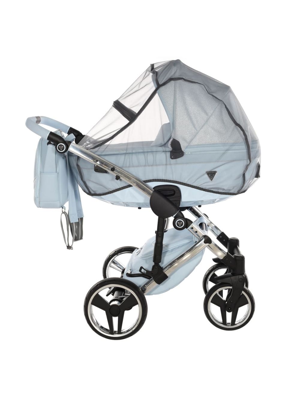 Trio Diamond Dolce V3 3 in 1 Ecopelle Blue Telaio Silver