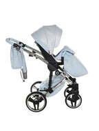 Trio Diamond Dolce V3 3 in 1 Ecopelle Blue Telaio Silver