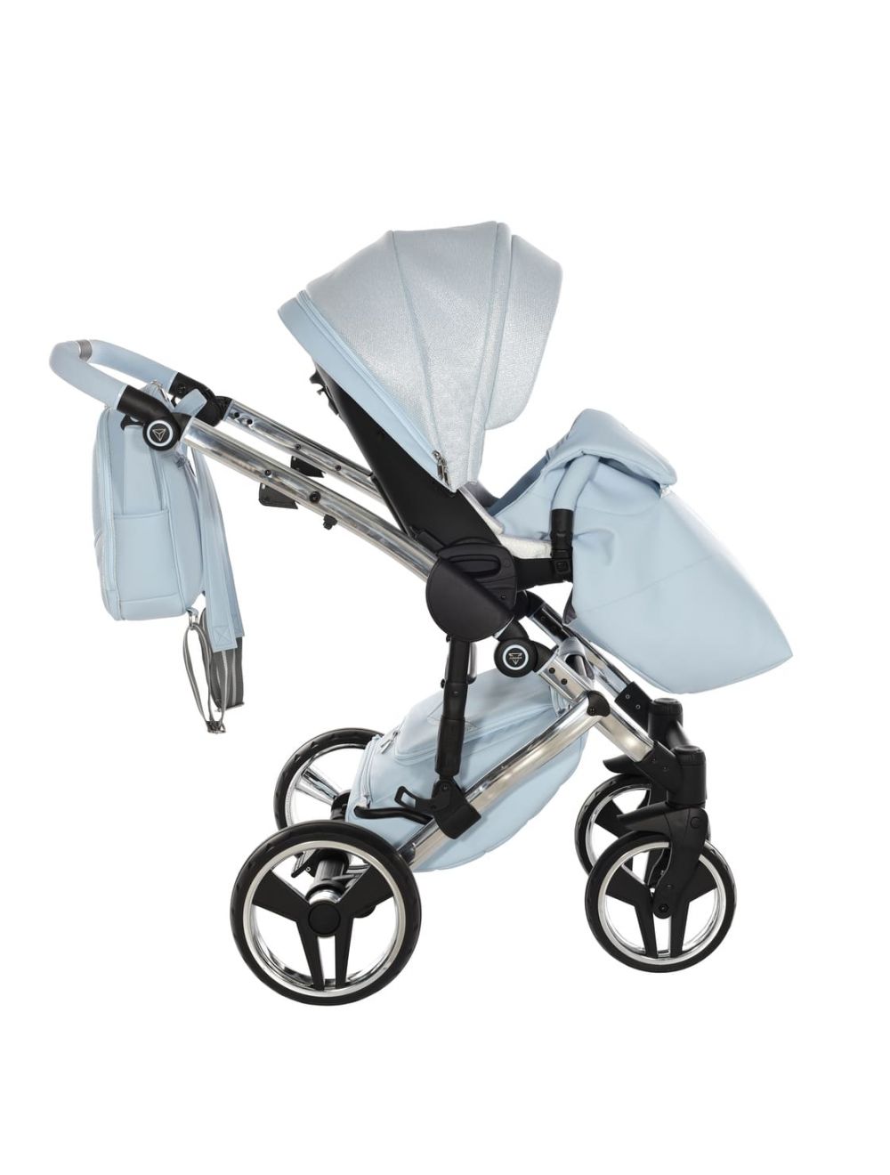 Trio Diamond Dolce V3 3 in 1 Ecopelle Blue Telaio Silver