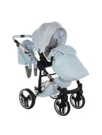 Trio Diamond Dolce V3 3 in 1 Ecopelle Blue Telaio Silver