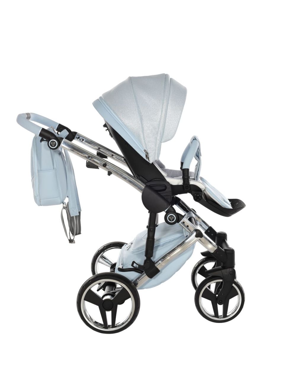 Trio Diamond Dolce V3 3 in 1 Ecopelle Blue Telaio Silver