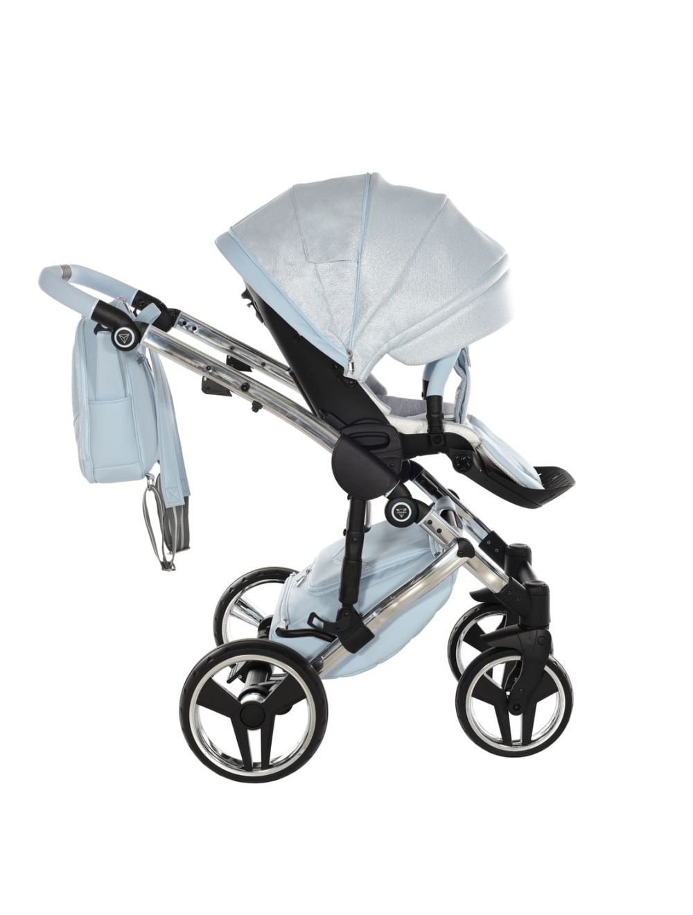 Trio Diamond Dolce V3 3 in 1 Ecopelle Blue Telaio Silver