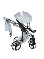 Trio Diamond Dolce V3 3 in 1 Ecopelle Blue Telaio Silver