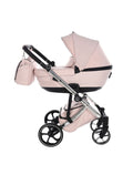 Antes Baby 2 in 1 Monogram Rosa Telaio Silver