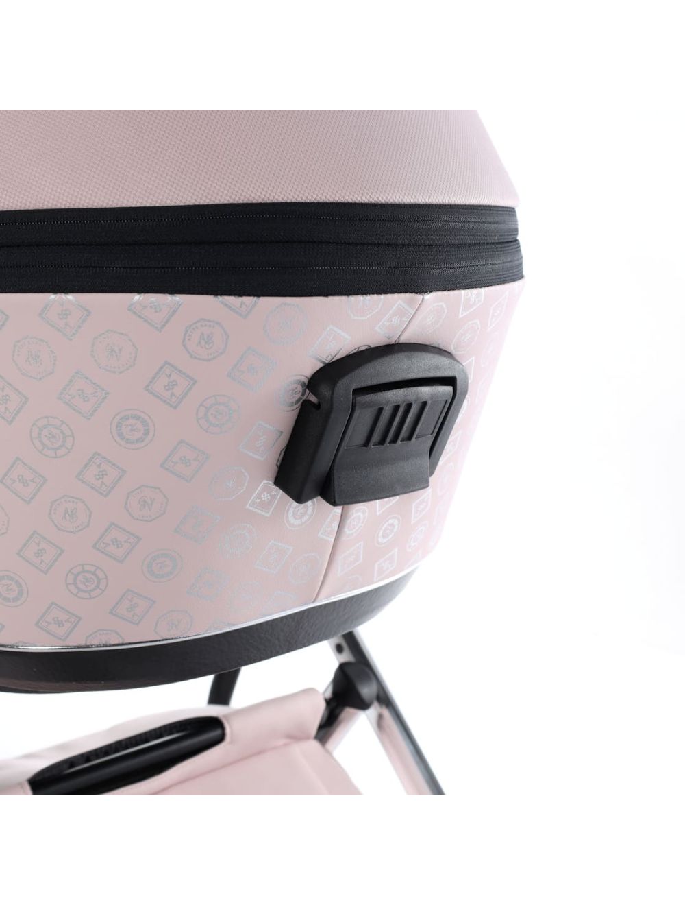 Antes Baby 2 in 1 Monogram Rosa Telaio Silver