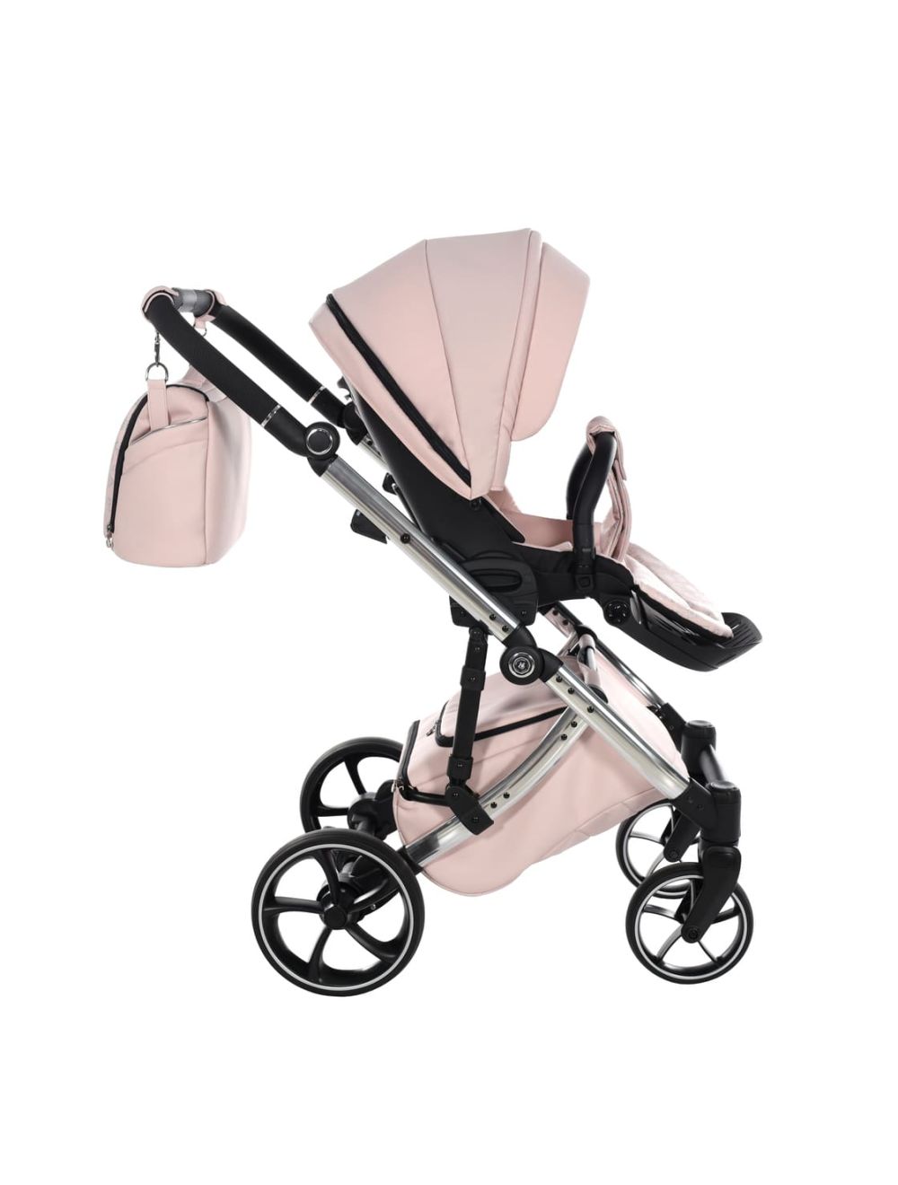 Antes Baby 2 in 1 Monogram Rosa Telaio Silver