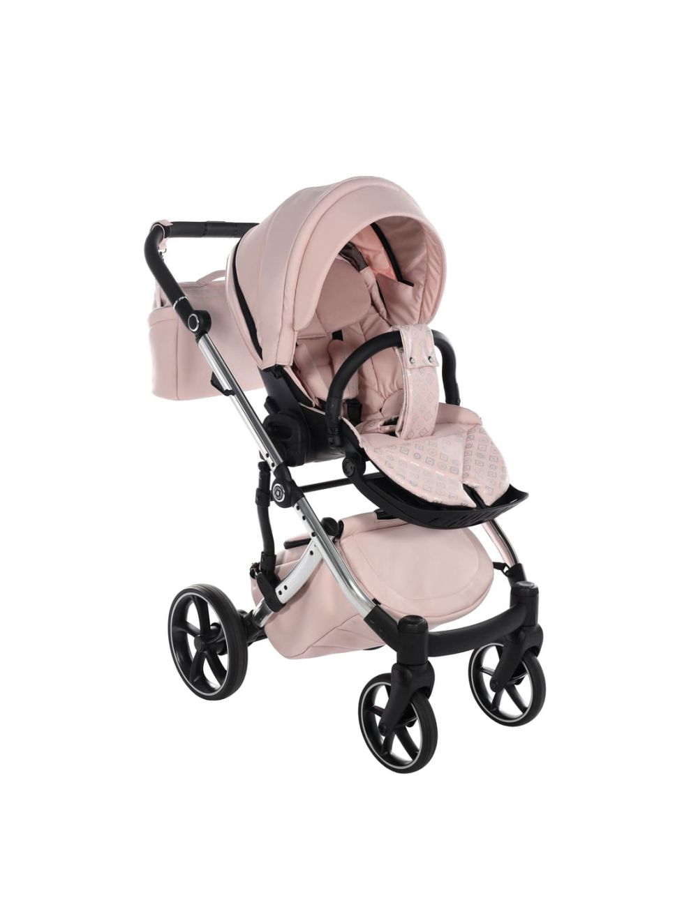 Antes Baby 2 in 1 Monogram Rosa Telaio Silver