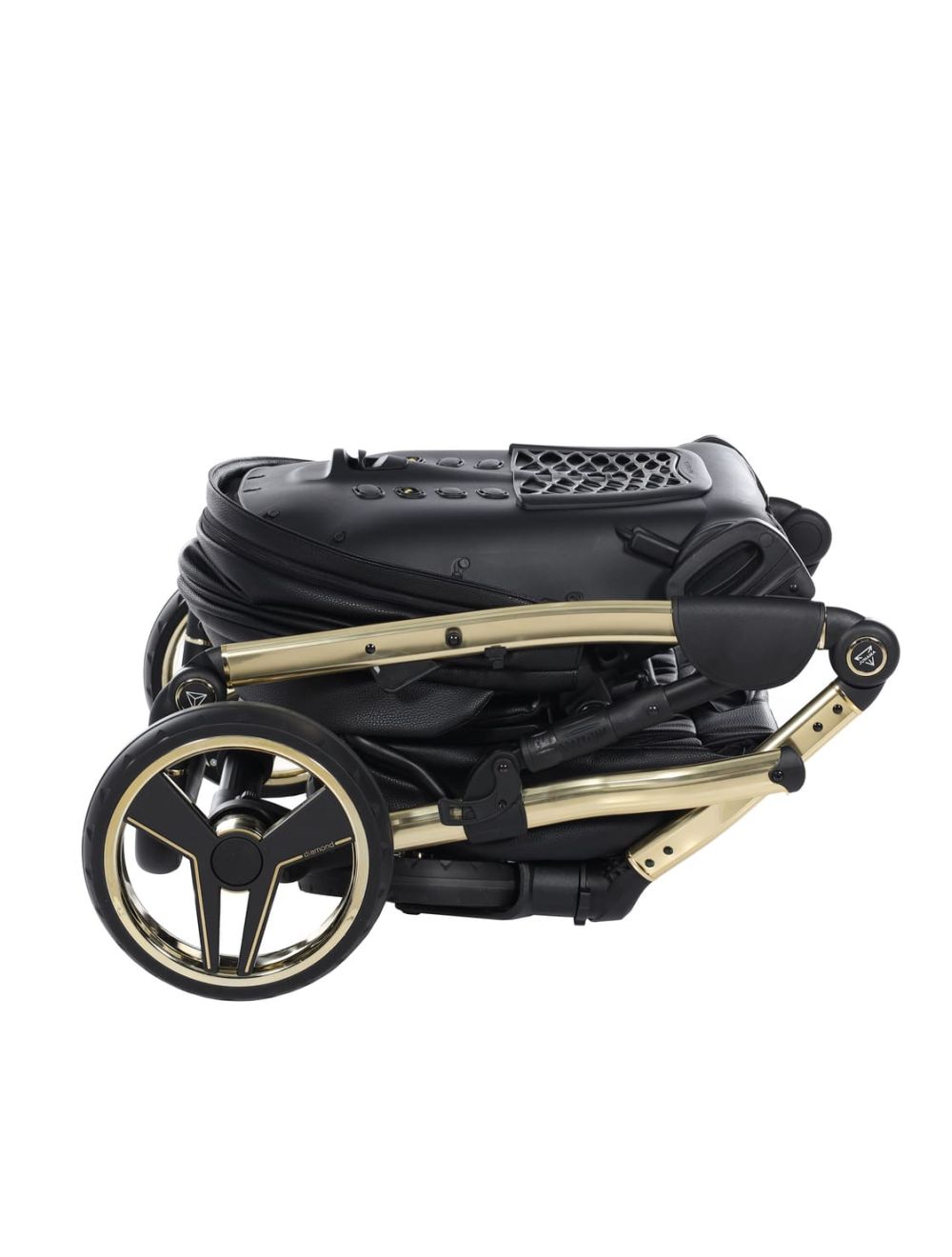 Junama Diamond Hand Craft V3 2 in 1 Black Telaio Gold