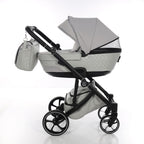 Antes Baby 2 in 1 Monogram Grigio Telaio Nero