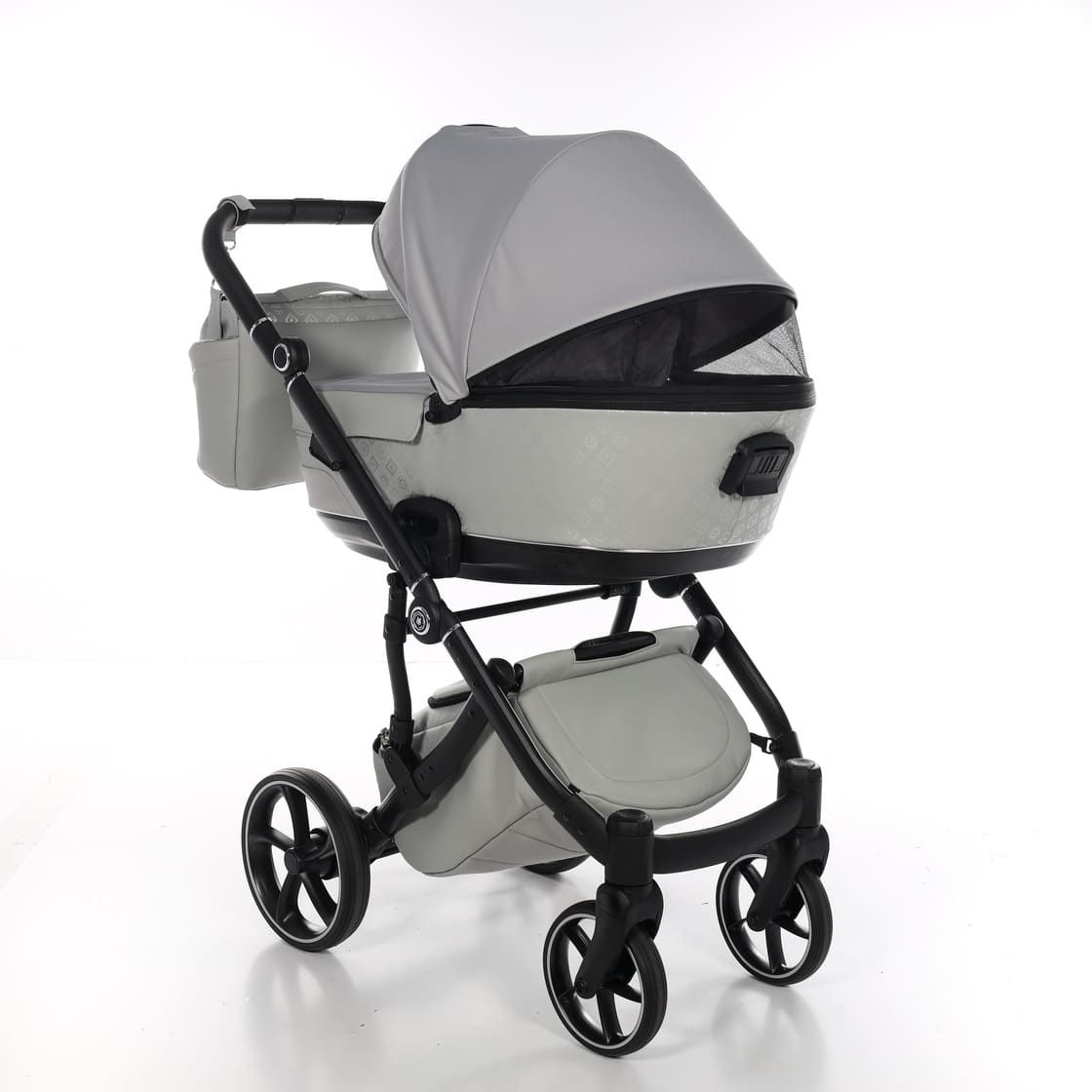Trio Antes Baby Monogram Grigio Telaio Nero