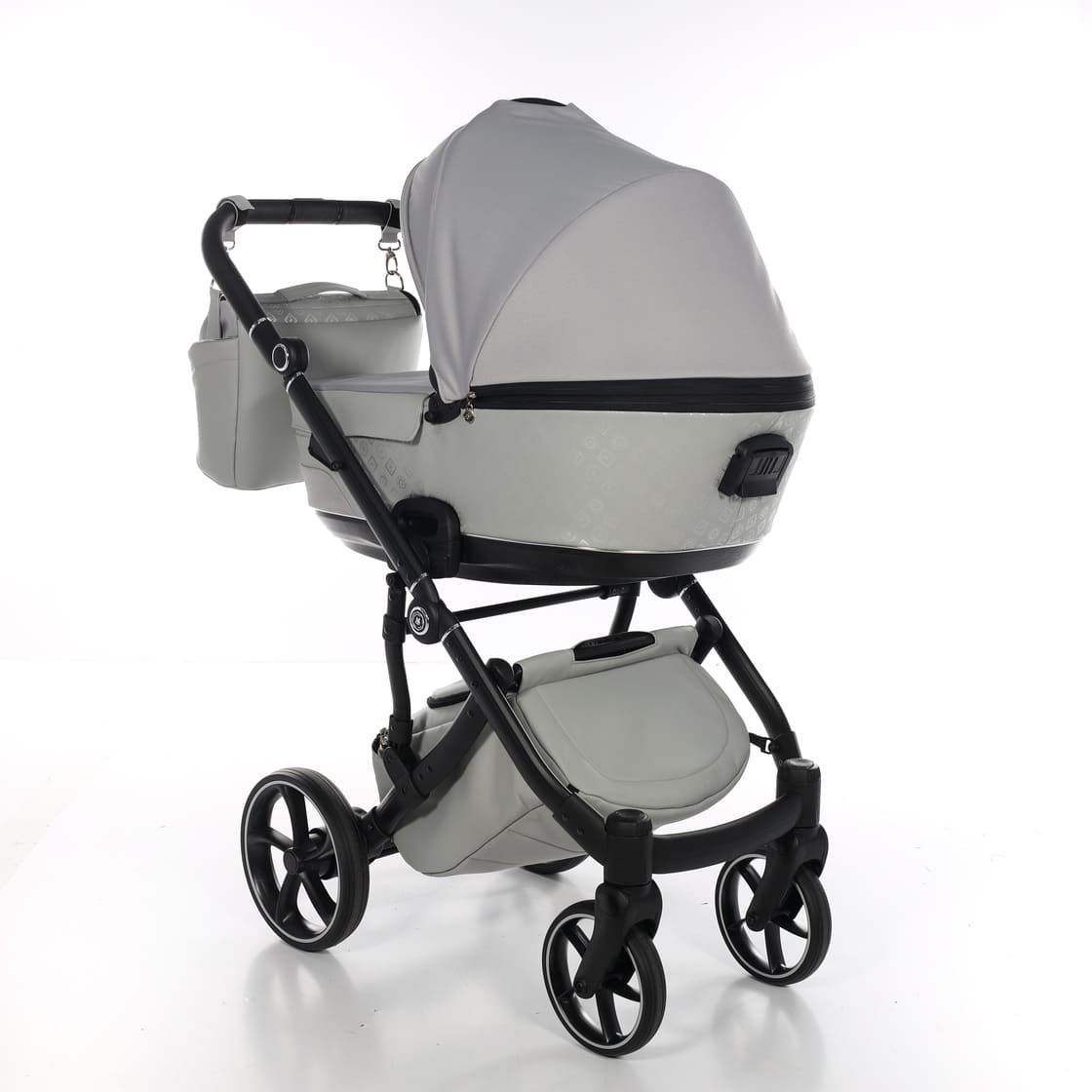 Trio Antes Baby Monogram Grigio Telaio Nero