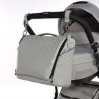 Antes Baby 2 in 1 Monogram Grigio Telaio Nero