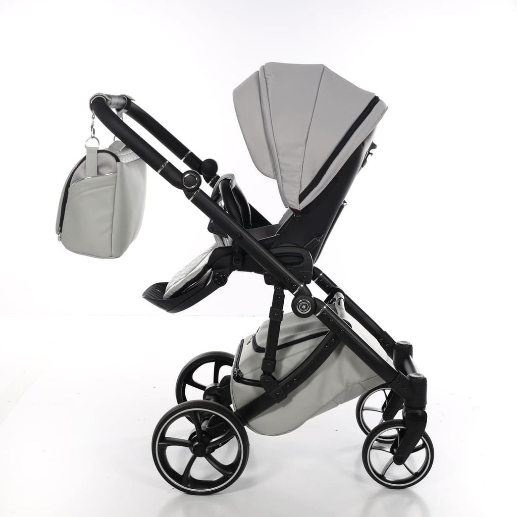 Antes Baby 2 in 1 Monogram Grigio Telaio Nero