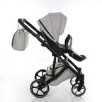 Antes Baby 2 in 1 Monogram Grigio Telaio Nero