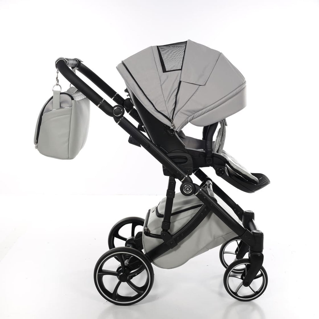 Antes Baby 2 in 1 Monogram Grigio Telaio Nero