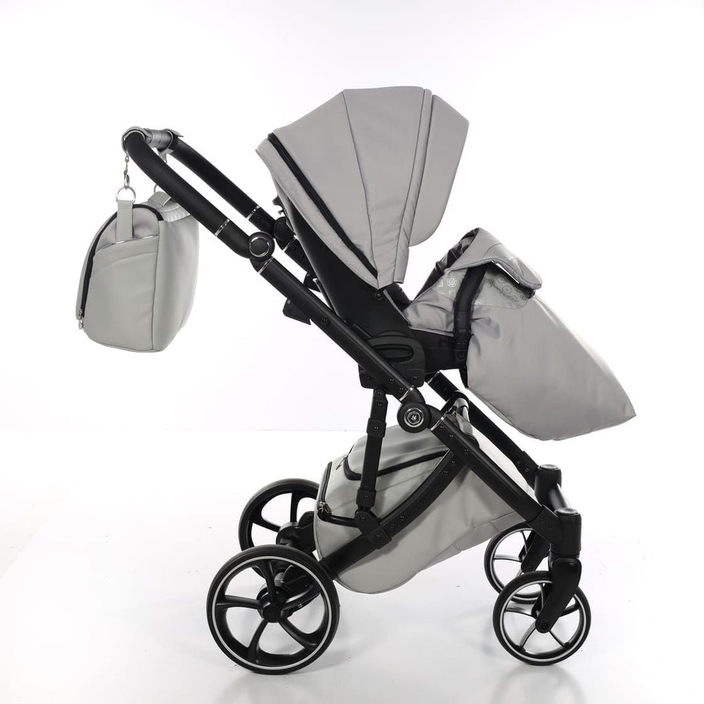 Antes Baby 2 in 1 Monogram Grigio Telaio Nero