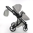 Antes Baby 2 in 1 Monogram Grigio Telaio Nero