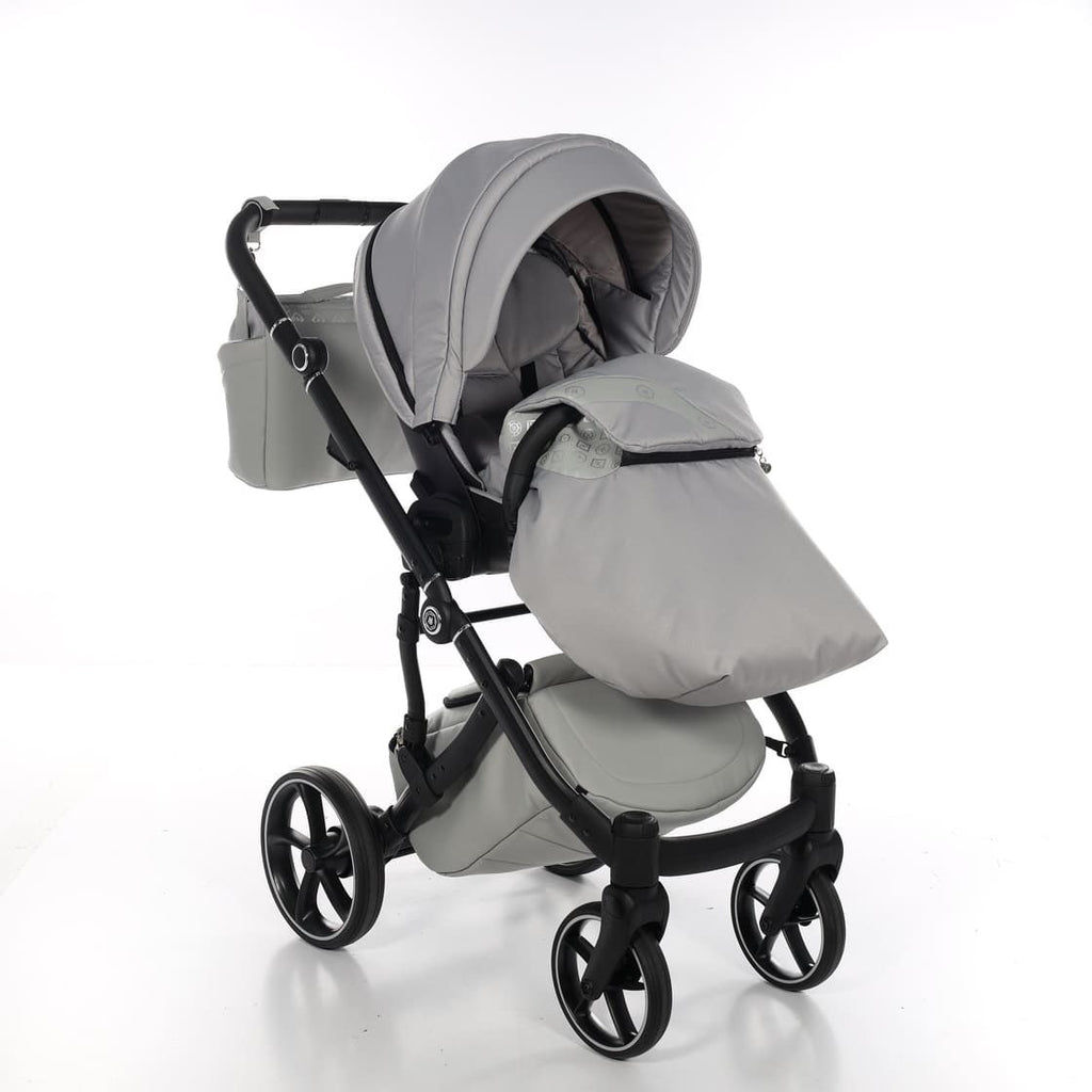 Antes Baby 2 in 1 Monogram Grigio Telaio Nero