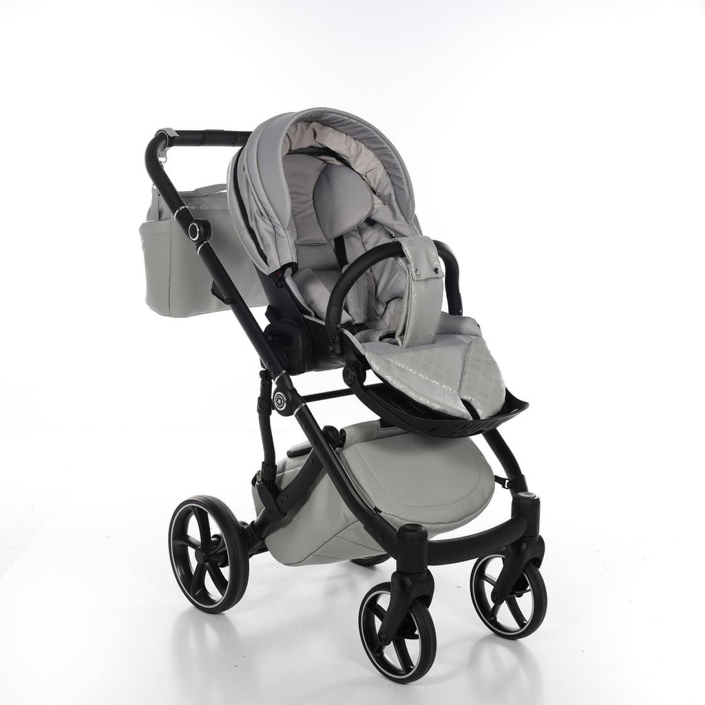 Antes Baby 2 in 1 Monogram Grigio Telaio Nero