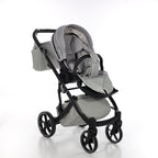 Antes Baby 2 in 1 Monogram Grigio Telaio Nero