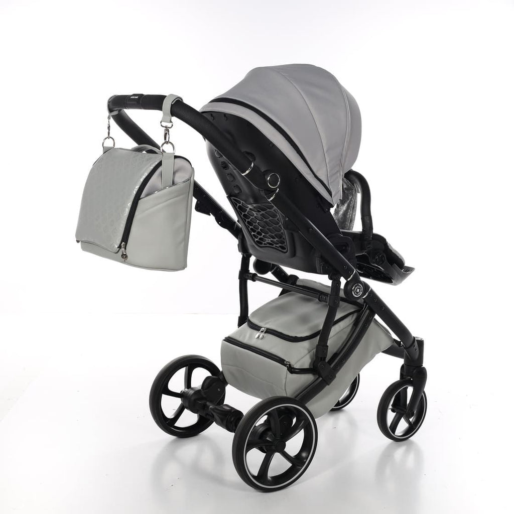 Antes Baby 2 in 1 Monogram Grigio Telaio Nero