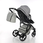 Antes Baby 2 in 1 Monogram Grigio Telaio Nero
