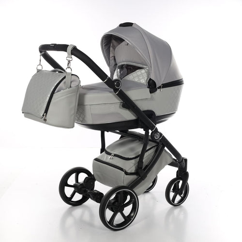 Antes Baby 2 in 1 Monogram Grigio Telaio Nero