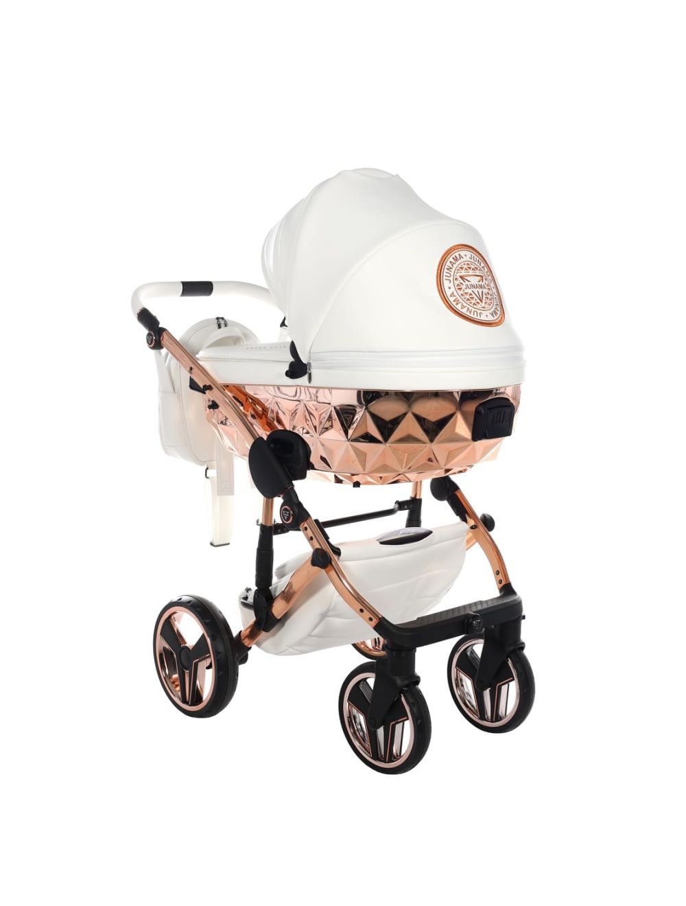 Junama Diamond Hand Craft V3 2 in 1 White Telaio Rosegold