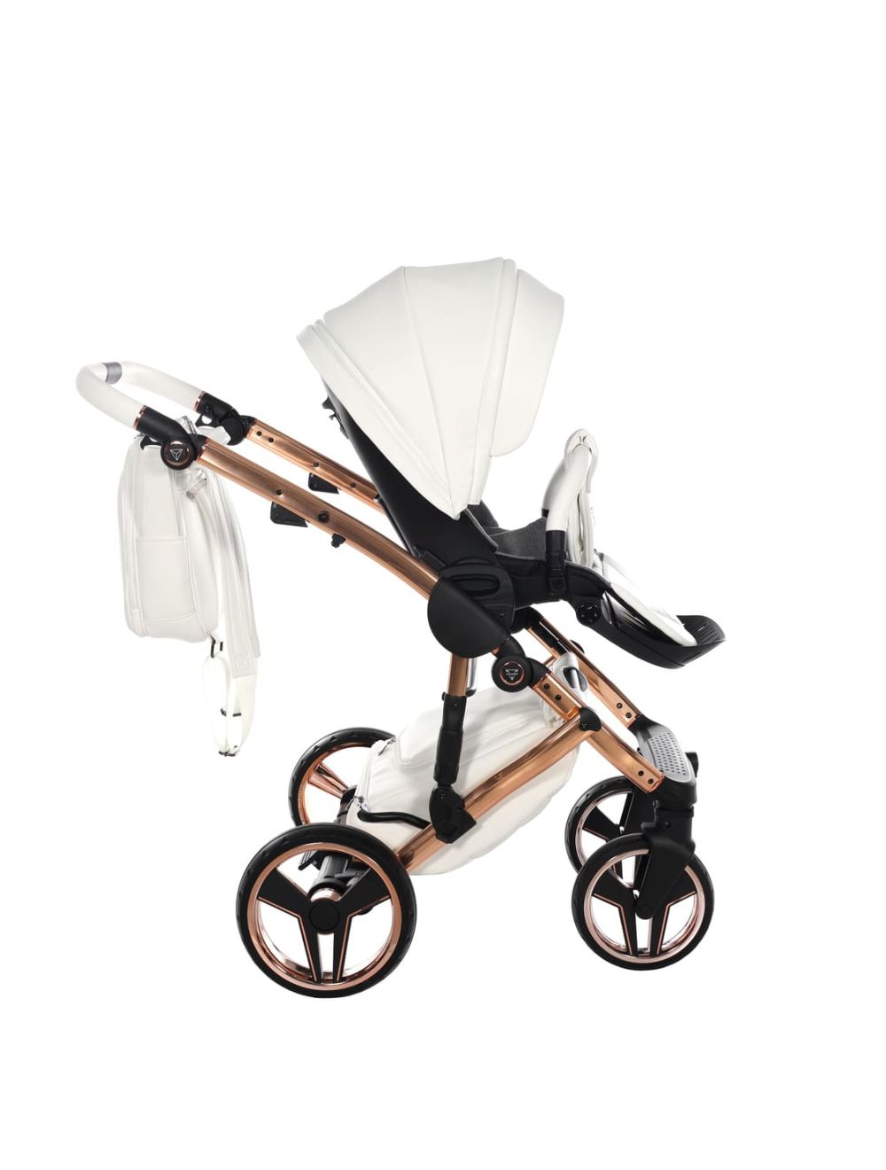 Junama Diamond Hand Craft V3 2 in 1 White Telaio Rosegold